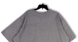 Mens Gray Short Sleeve Round Neck Pocket Pullover T-Shirt Size 3XL alternative image
