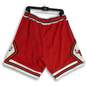 Hardwood Authentic Classics Mens Red White Chicago Bulls NBA Basketball Shorts L image number 2