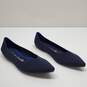Rothy's The Point Women’s Navy Blue Knit Slip-on Loafers Pointed Toe Size 9.5 image number 2
