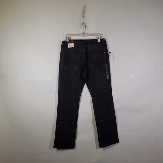 NWT Mens Javelin Wash 5-Pockets Design Denim Straight Leg Jeans Size 33X32 image number 2