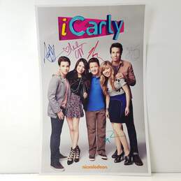 Cast Signed iCarly Mini-Poster