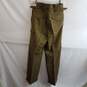 Eaglehawk Clothing Co. Aust. Wool Cargo Pants Green Khaki Size 34 image number 2