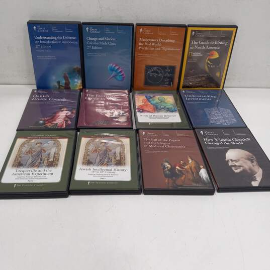 Lot of 12 Assorted The Great Courses DVDs image number 1