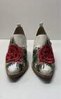 Jeffrey Campbell Roseola Floral Studded Leather Ankle Boots Shoes Size 6 B image number 3