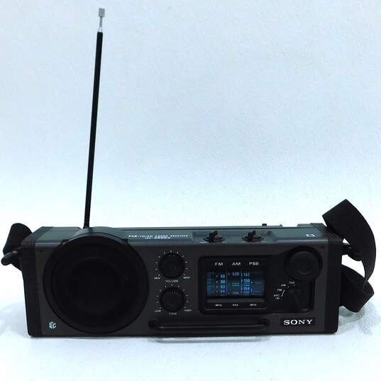 Sony PSB AM FM 3-Band Receiver ICF-6000W Portable Radio image number 1
