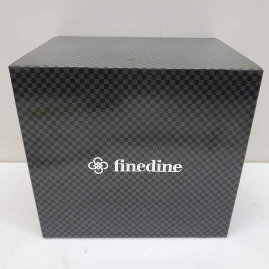 FineDine Crystal Glass Decanter in Original Box image number 4