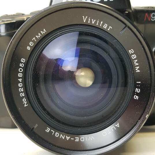 Nikon N90S 35mm SLR Camera with 2 Lenses image number 5