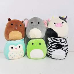 Lot of 6 Assorted 8-inch Squishmallows