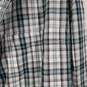 Mens Plaid Regular Fit Collared Long Sleeve Chest Pocket Button-Up Shirt Sz XXL image number 3