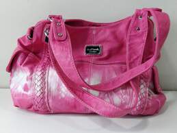 Women's Pink Angel Barcelo Fashions Pink Leather Purse