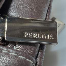 Perlina Crossbody Brown Leather Bag alternative image