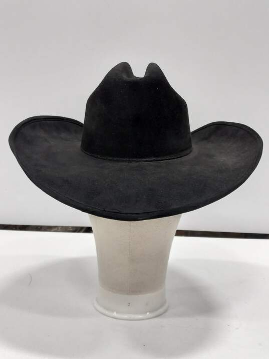 Western Express Men's Black Cowboy Hat Size S image number 4