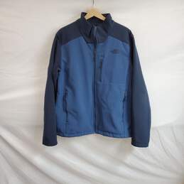 The North Face Blue Two Toned Full Zip Jacket MN Size L
