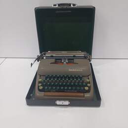 Vintage Smith & Corona Black Typewriter With Case