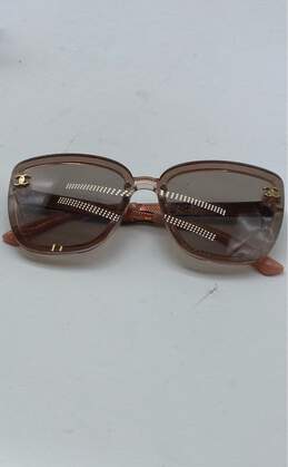 Chanel Pink Sunglasses - Size One Size