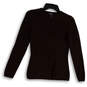 Womens Brown Round Neck Long Sleeve Knitted Pullover Sweater Size XS image number 2