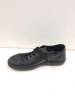 ECCO Women's Black Soft Classic Leather Sneakers Size 8-8.5