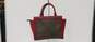 Michael Kors Women's Brown and Red Leather Purse image number 4
