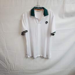 Devereux White Polo Shirt MN Size S