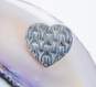 JAI John Hardy 925 Stamped Chain Pattern Heart Tie Tack Pin 3.6g image number 1