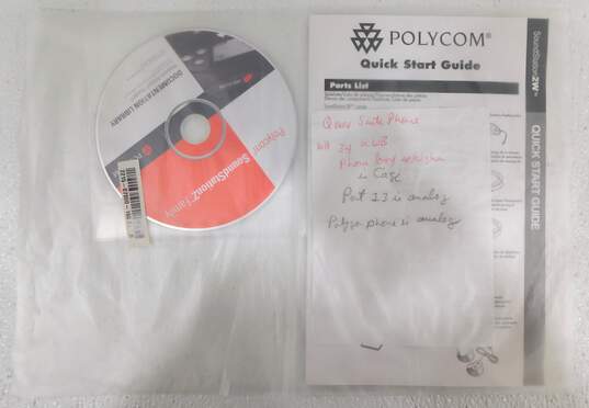 Polycom SoundStation 2W DECT 6.0 EX Wireless Conference Phone IOB image number 2