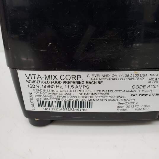 Vitamix 5200 Nutrition Center Blender w 64 Oz Container/ No Lid / Untested image number 5