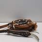 Decorative Canteen with Leather Straps and Faux Fur image number 5