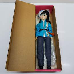 Vintage 1981 Bell Telephone Company Operator doll with black hair in box
