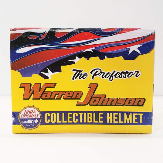 Warren Johnson The Professor NHRA Collectible Mini Helmet image number 1