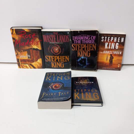 Stephen King Novels Assorted 6pc Lot image number 1