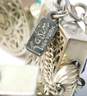 VNTG Kafin NY Rose Quartz Amethyst Opal & Bloodstone Gold Tone Filigree Bracelet image number 5