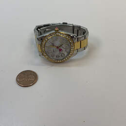 Designer Betsey Johnson BJ00221-06 Two-Tone Round Dial Analog Wristwatch alternative image