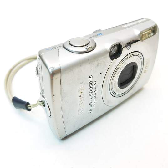 Canon PowerShot SD850 IS 8.0MP Digital ELPH Camera FOR PARTS OR REPAIR image number 2