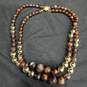 4 pc Gold Colored Bead Necklace Bundle image number 2
