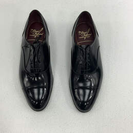 NIB Mens Plaza Star 96326 Black Patent Leather Oxford Dress Shoes Size 8.5D alternative image