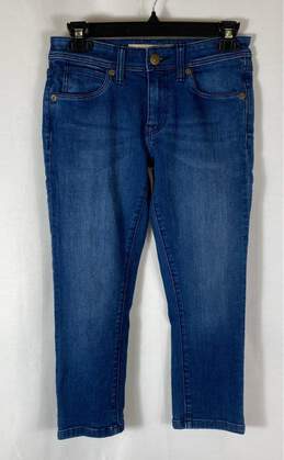 Burberry Brit Blue Cropped Skinny Jeans- Size 26