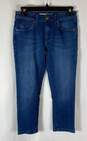 Burberry Brit Blue Cropped Skinny Jeans- Size 26 image number 1