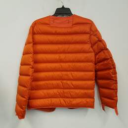 NWT Ten C Unisex Adults Orange Down Liner Full Zip Puffer Jacket Size 48 alternative image