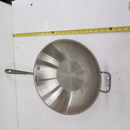 14.5 '' All-Clad Stainless Steel Wok / Used