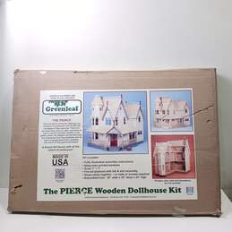 Vintage Greenleaf Pierce Wooden Dollhouse Kit In Box