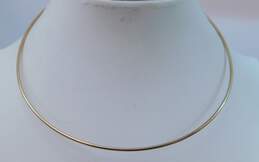 14K Yellow Gold Delicate Collar Necklace 12.1g alternative image