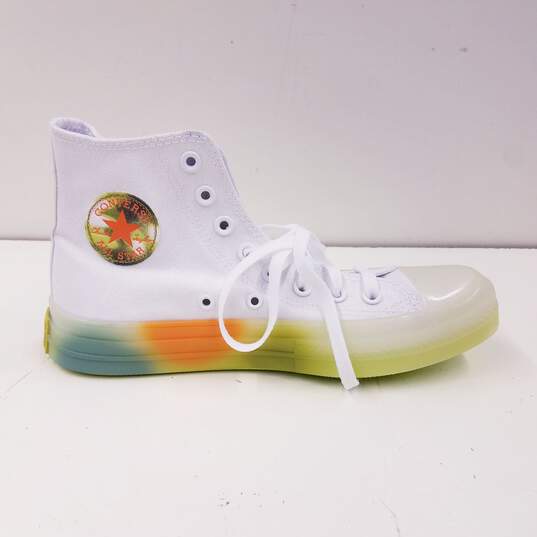 Converse Chuck Taylor All Star CX High Spray Paint White Casual Shoes Unisex Size 6.5M/8.5L image number 2