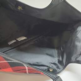 Victoria's Secret Black Friday 2023 Holiday Plaid Tote Bag, NEW, Red Black White alternative image