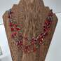 8pc. Assorted Red Costume Jewelry Collection image number 5