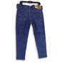 NWT Womens Blue Denim Medium Wash Distressed Boyfriend Jeans Sz 12 W31 L27 image number 2