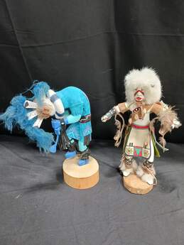 2pc Set of Navajo Kachina Dolls