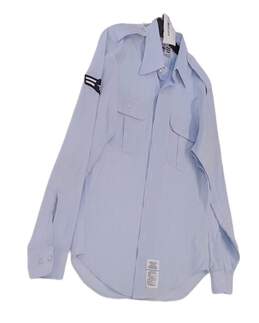 US Military Button Up Shirt Men's Size 16x36 alternative image