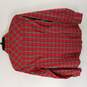 Talbots Women Red Button Up XS image number 2