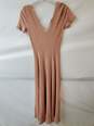 Zara Pink Ribbed Dress Size S image number 1