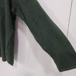 Woolrich Women's Deep Forest Green LS Pullover Sweater Size L alternative image
